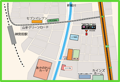 ロボ団　名古屋神宮前校　最寄図